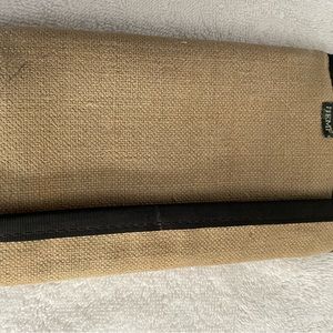 Bi-Fold HEMP Wallet Artisan. Natural. Excellent Condition. #1044.